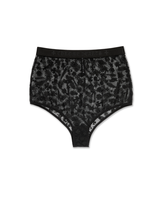 LACE HIGH-WAISTED BRIEF