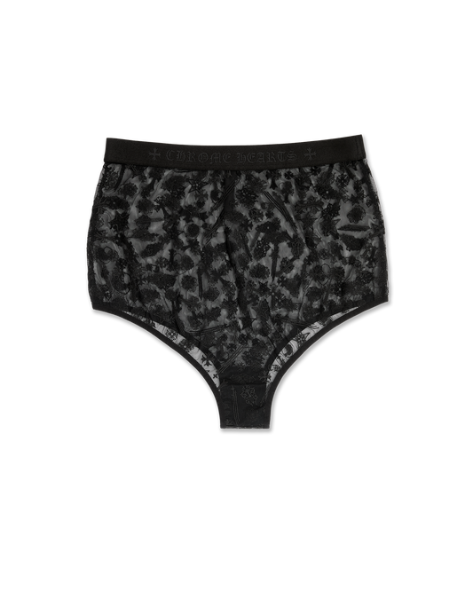 LACE HIGH-WAISTED BRIEF